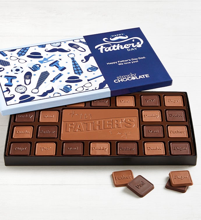 Simply Chocolate Father’s Day Personalized Box
